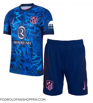 Atletico Madrid Antoine Griezmann #7 Tredjetrøje Børn 2024-25 Kortærmet (+ Korte bukser)